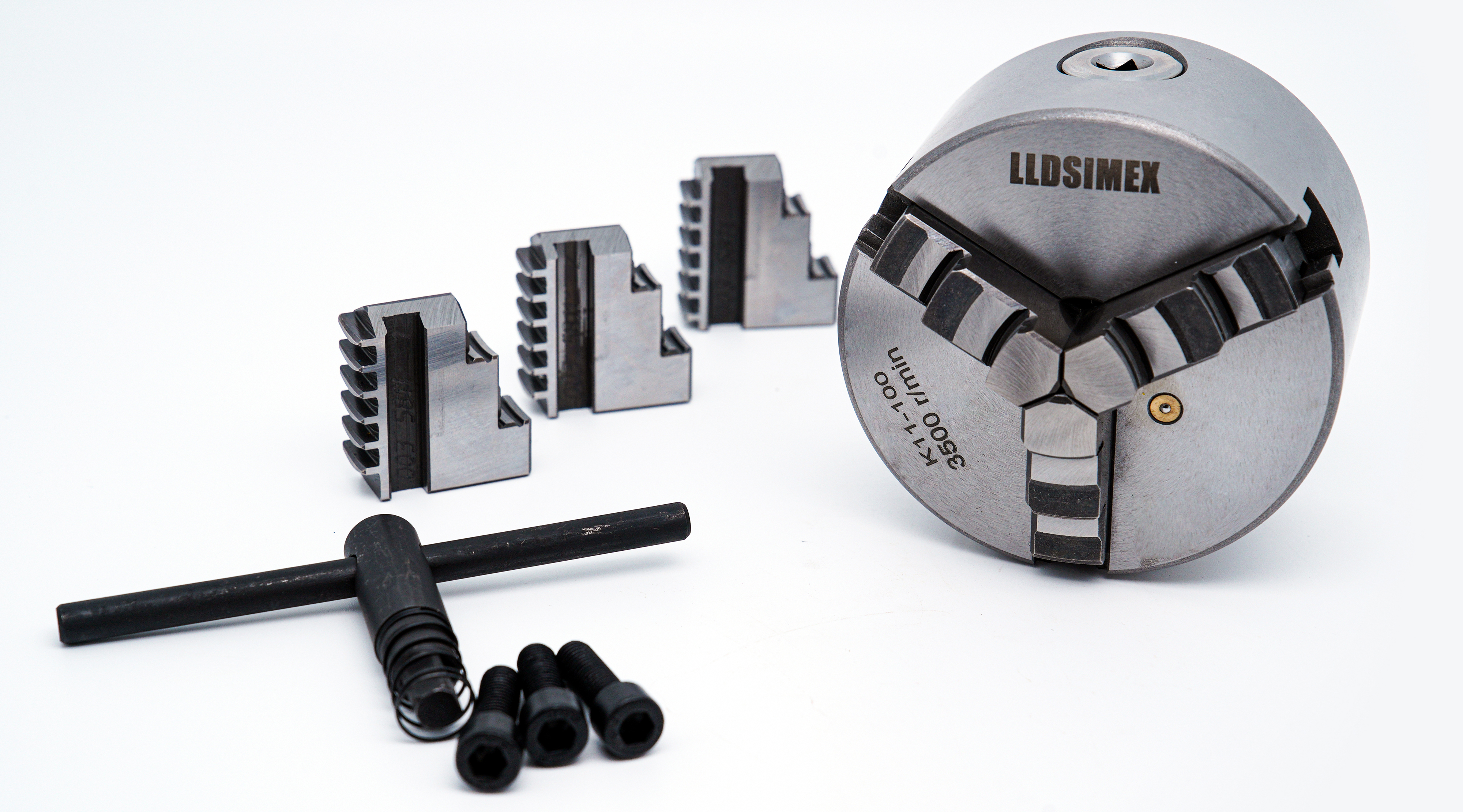 cham様 LLDSIMEX K11-100 Chuck 3 Jaw Self-Centering Lathe Chuck 4
