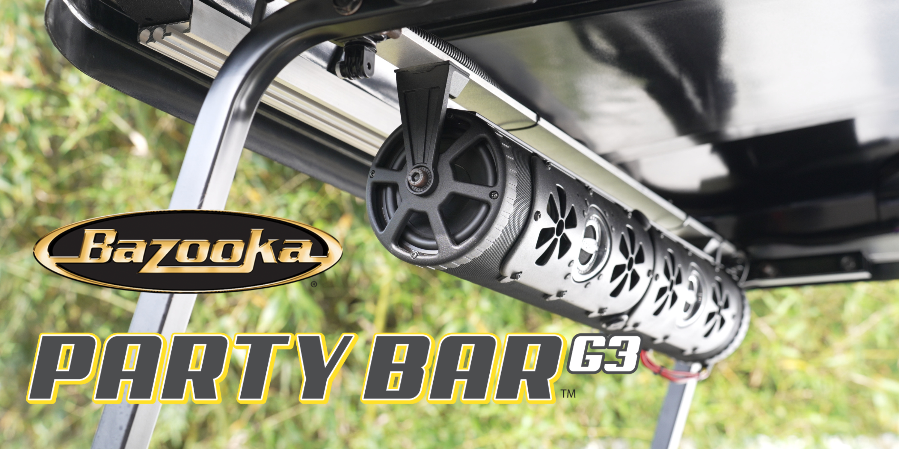 Bazooka BPB24-G2 Bluetooth Party Bar - 450W Waterproof Stereo With LED Lights For UTV, Boat, ATV 4 thumbnail image