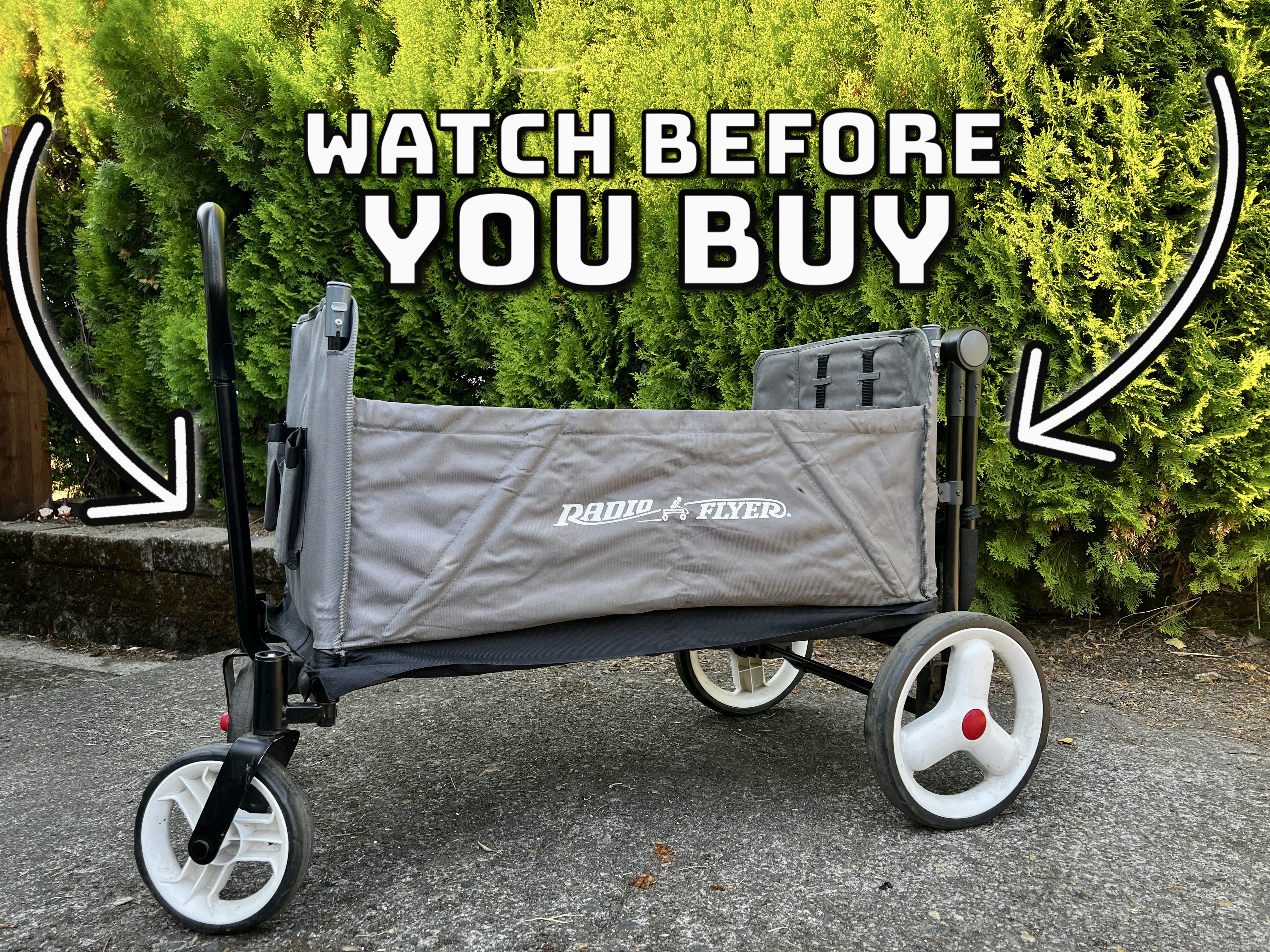 Watch HONEST Review of Radio Flyer Convertible Stroll 'N Wagon! on Amazon Live