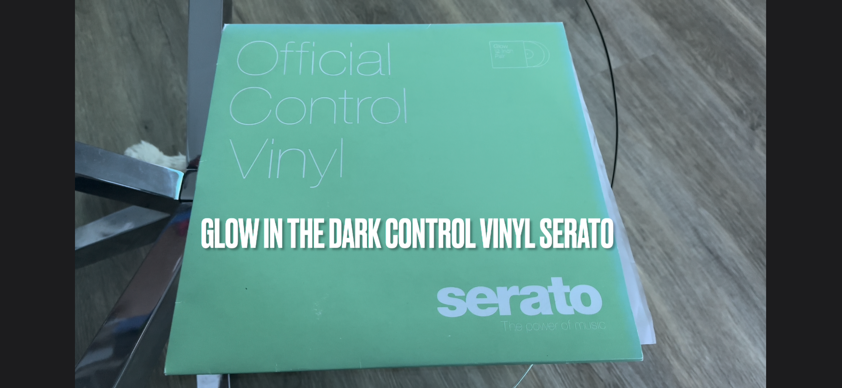 Watch Glow in the Dark Official Control Vinyl Pair by Serato on