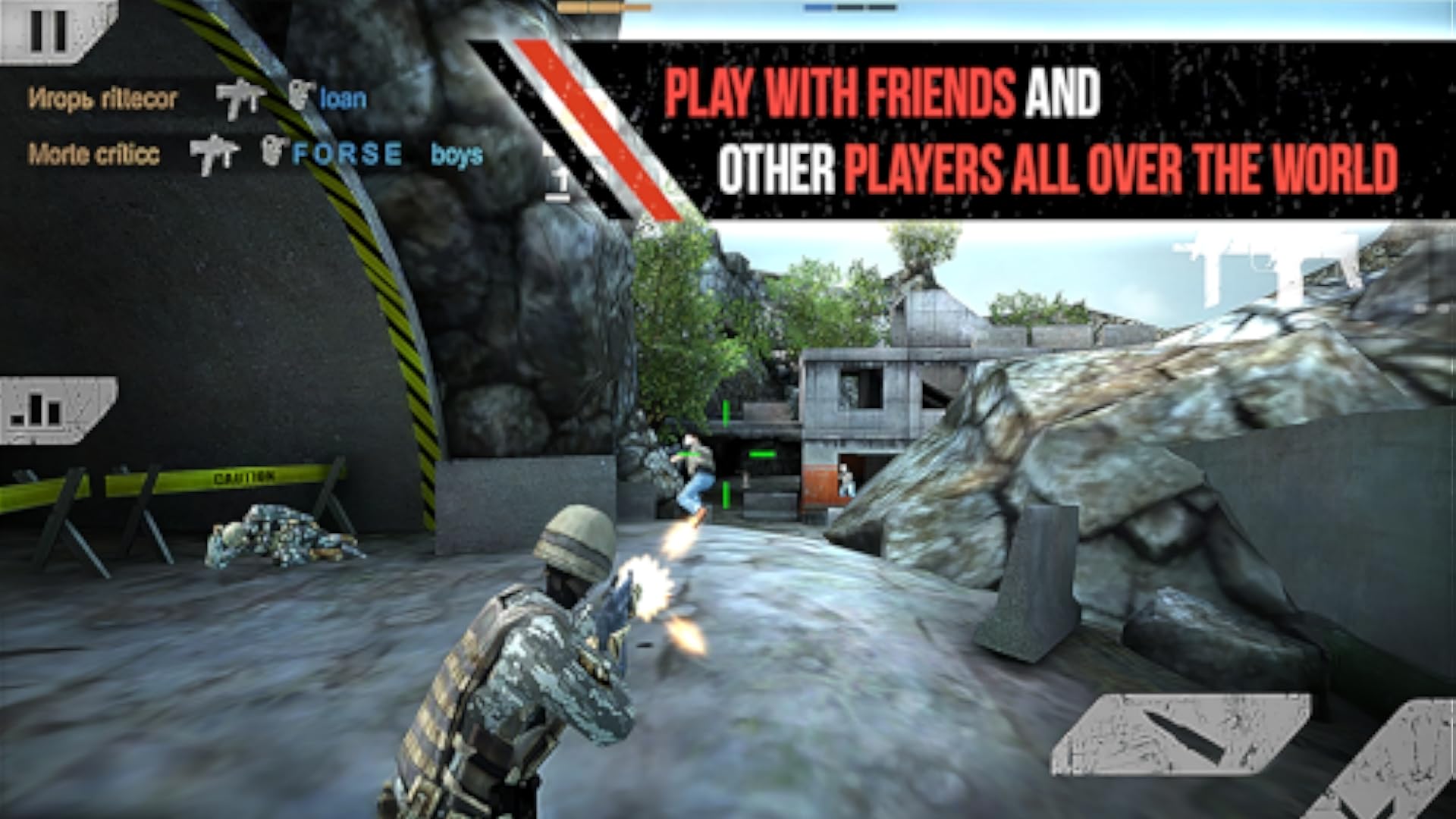 Aplicación Standoff Multiplayer en Amazon Appstore