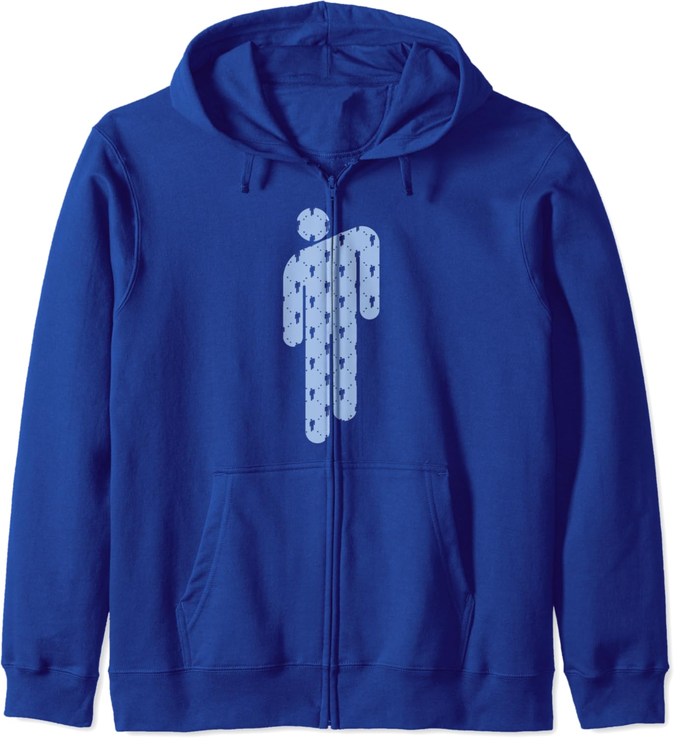 Blue billie eilish hoodie Clearance