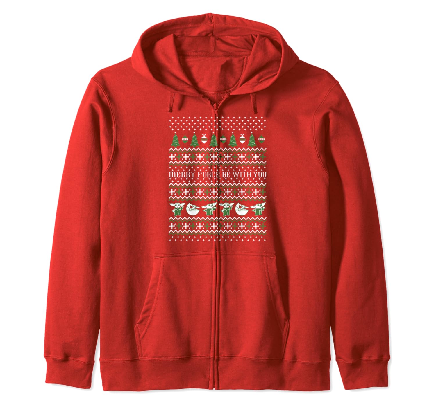 zip up christmas sweater