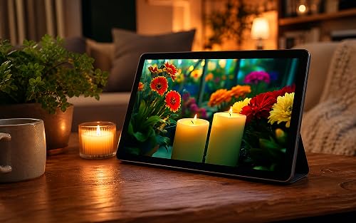 Flower Candle Ambience 4K for Fire TV | Relaxing Garden Scenery, Calming Nature Music, Peaceful Floral Glow, Meditation, Deep Sleep & Stress Relief – vue 9