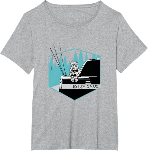 Miniatura 11 de American Bully Gang T-Shirt Black,Asphalt Grey,White,Cranberry Red,Red,Dark Green,Kelly Green,Olive Green,Lemon Yellow,Dark Heather Grey,Heather