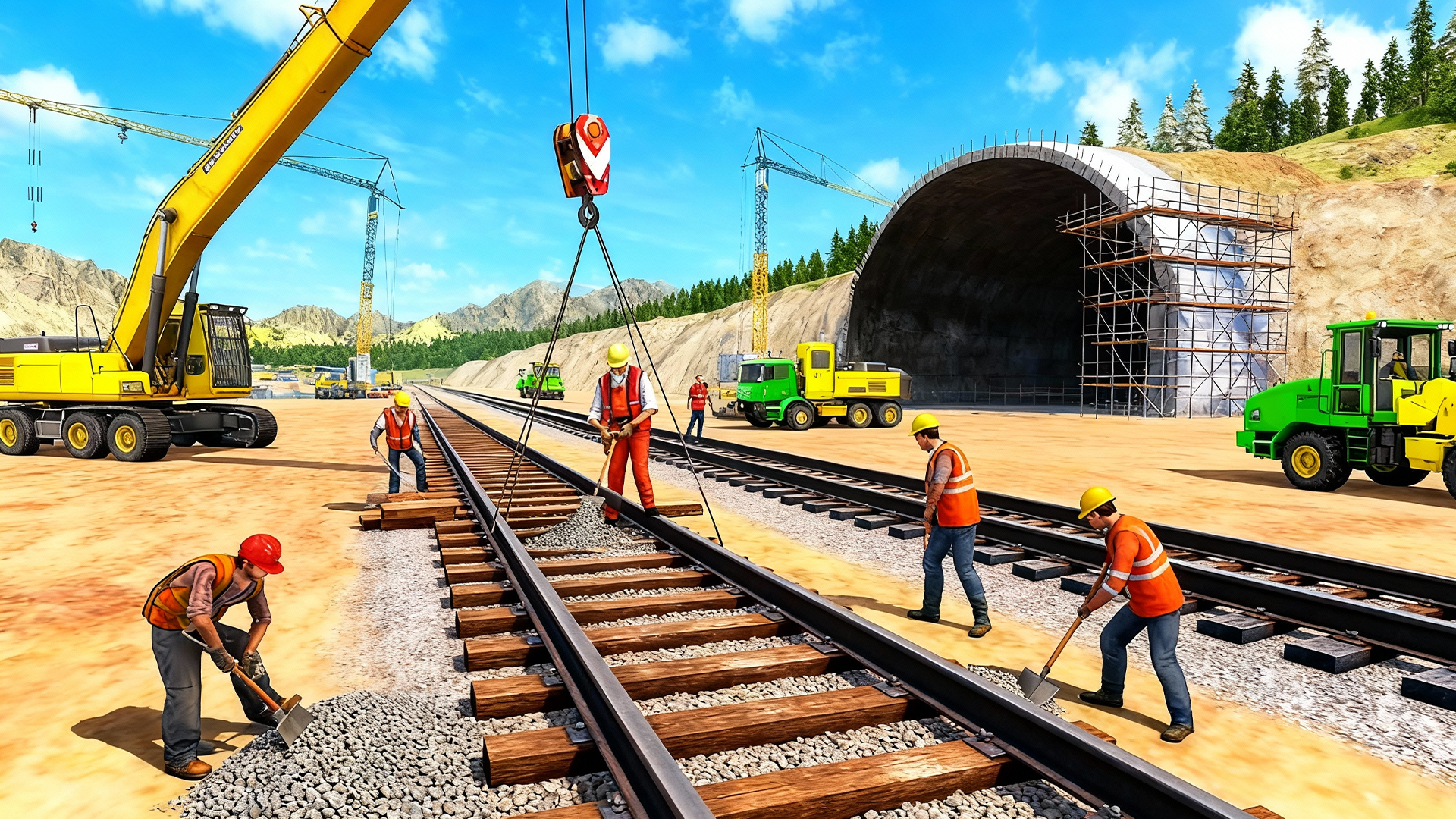 Run A Building Train Railroad Master Builder – Train Track Construction Game - App on Amazon ...