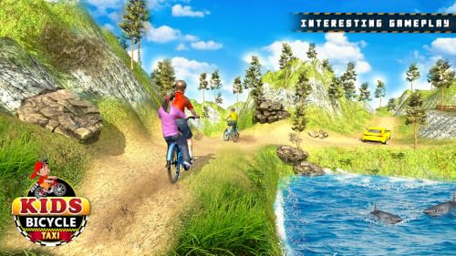 Kids Bmx Bicycle Taxi Sim - Uphill Bicycle Racing #TOP1