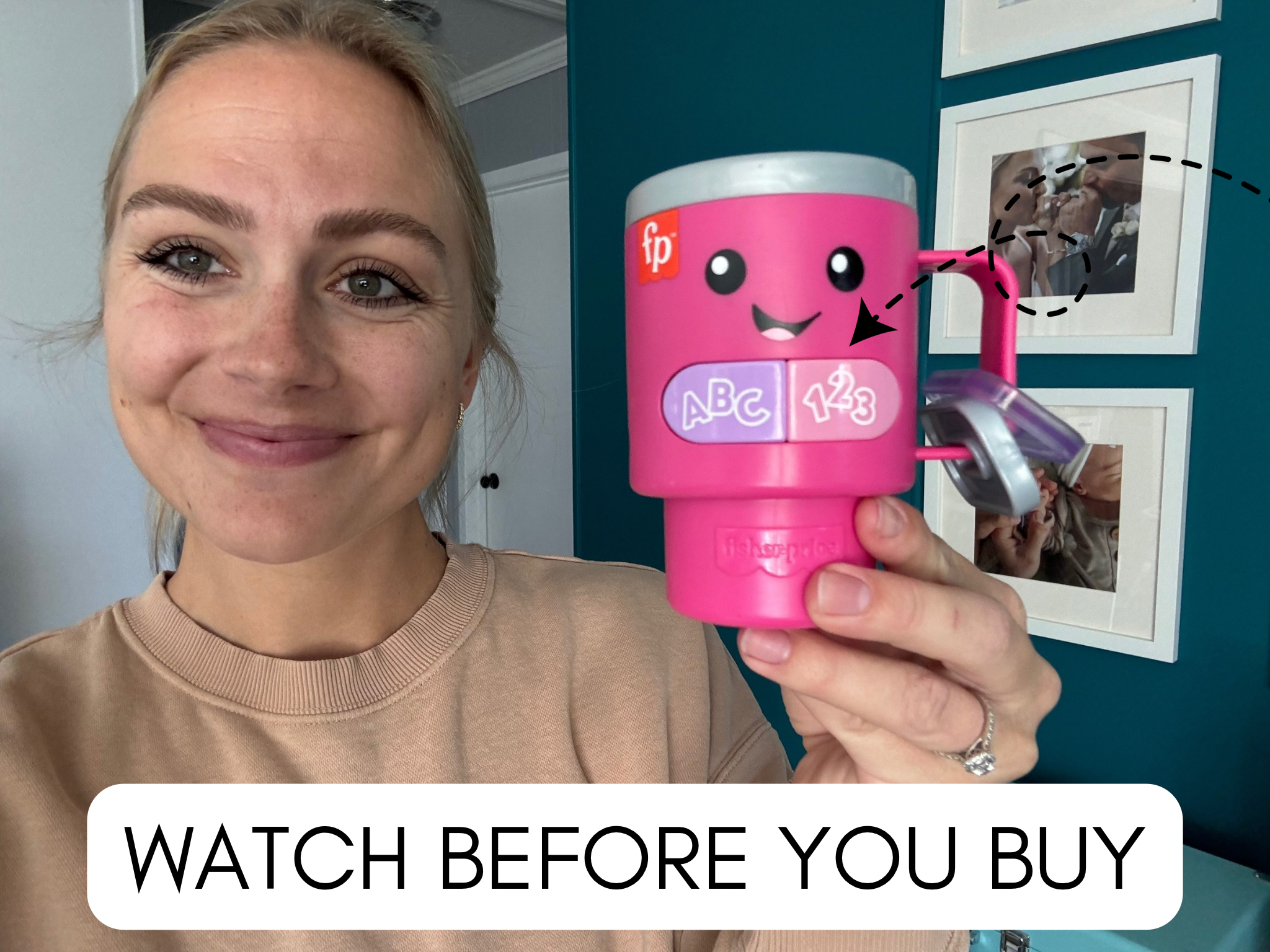 Watch HONEST REVIEW Fisher Price Wake Up and Learn Coffee Mug on