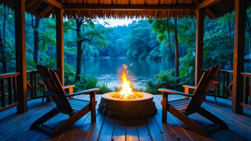 Cozy Forest Retreat Fireplace, Relaxing Nature Sounds & Peaceful Music – vue 7