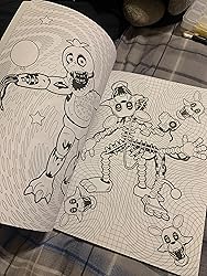 Five Nights at Freddy's Official Coloring Book: An AFK Book: Cawthon ...
