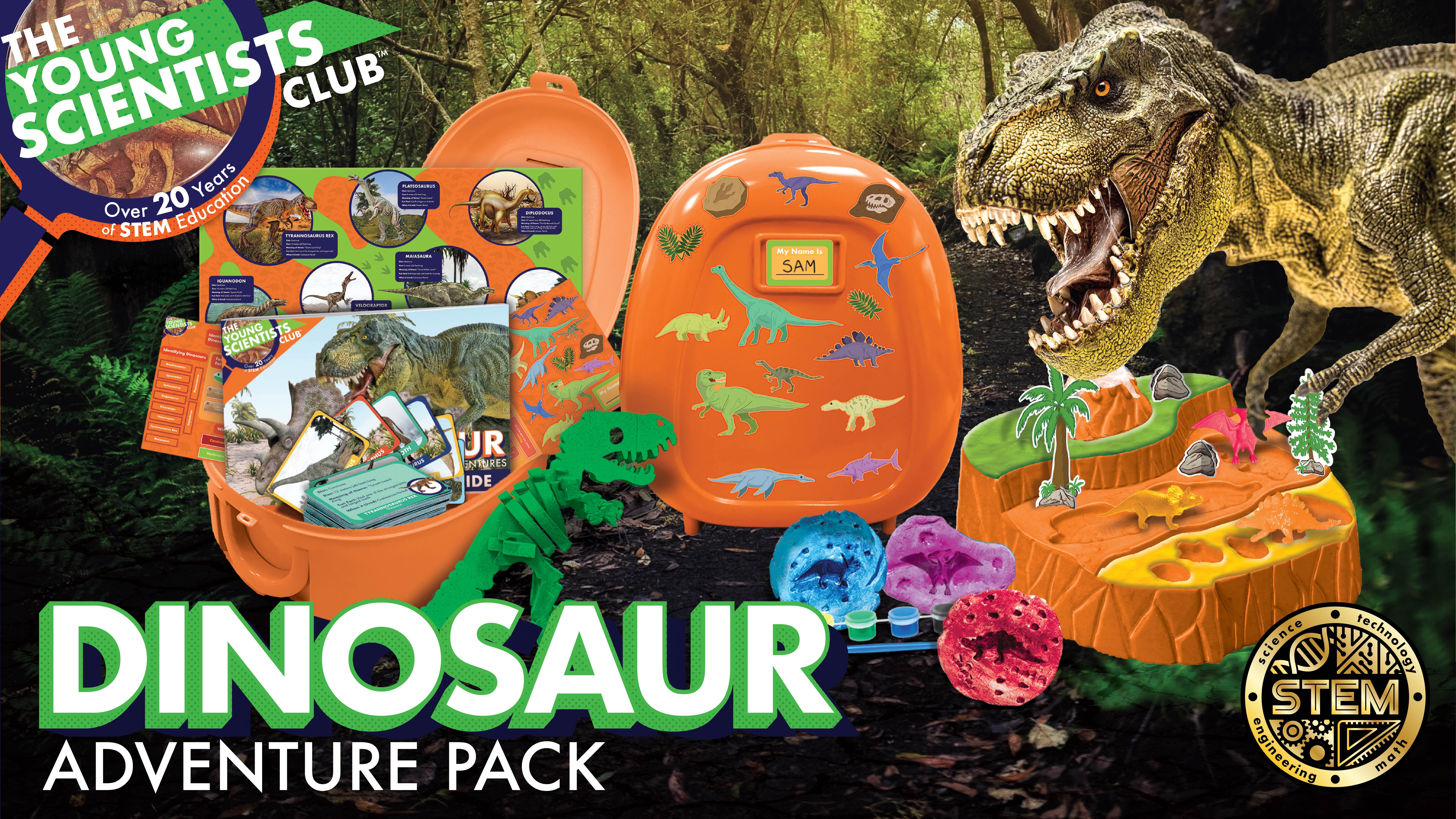 Amazon.com: The Young Scientists Club Dinosaur Adventure Pack by
