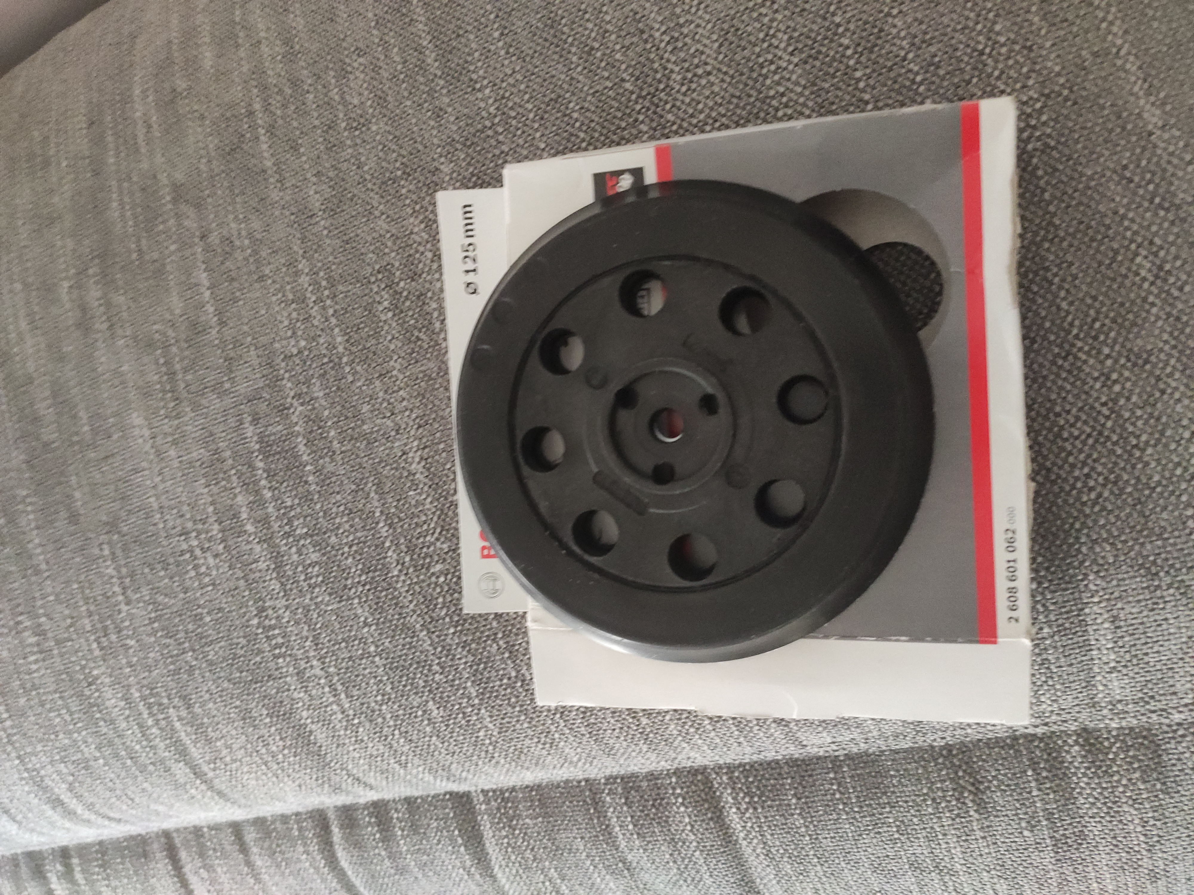 Bosch Abrasifs plateau de ponçage 125mm mi-dur