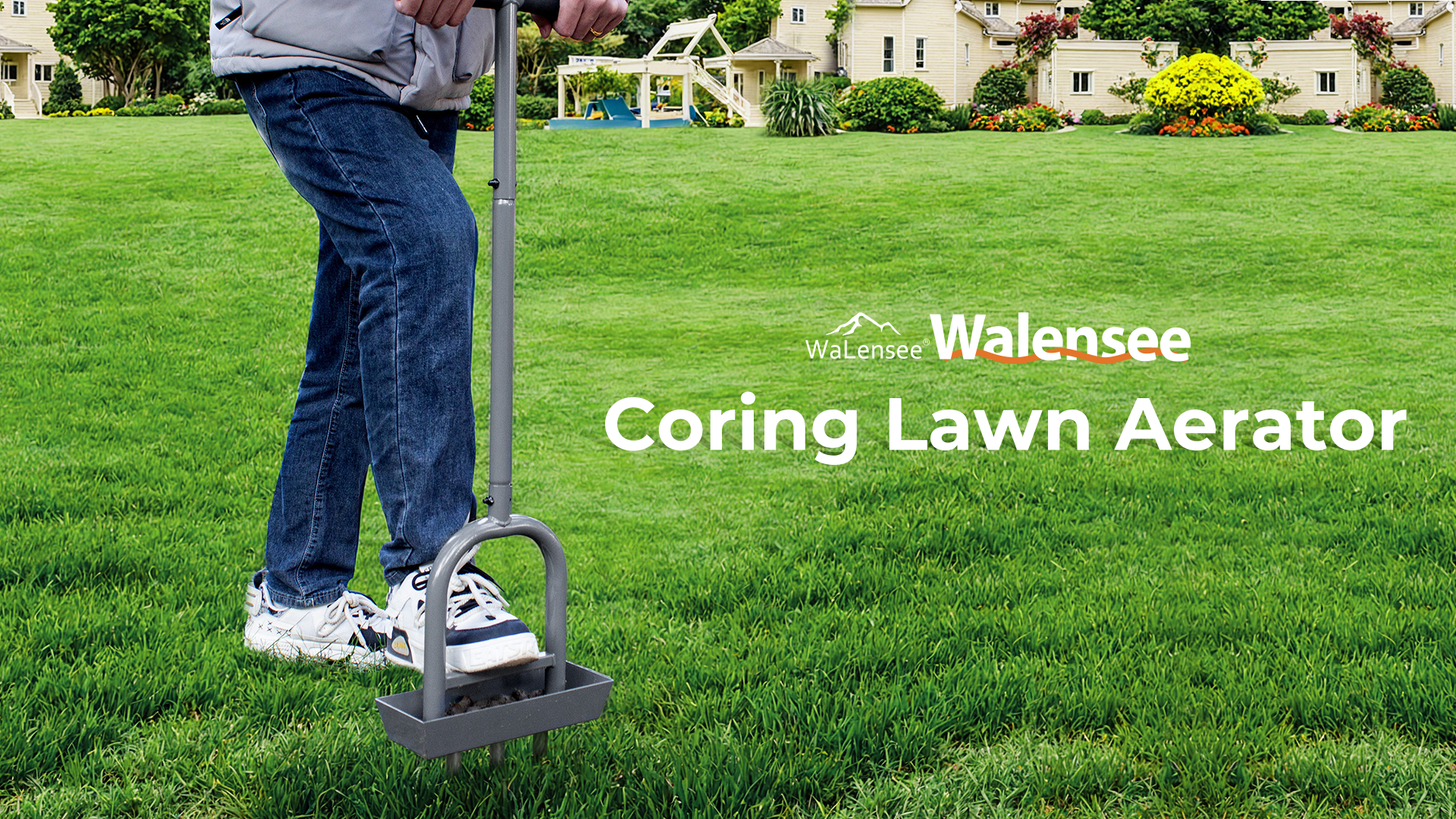 Herramienta Manual para Airear Césped Walensee 38.2" 3 Púas miniatura 7