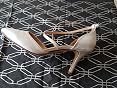 Escarpins Slingback Femme Bout Pointu - Talons Bloc Élégants Sandales à Sangle Arrière Pour Soirée