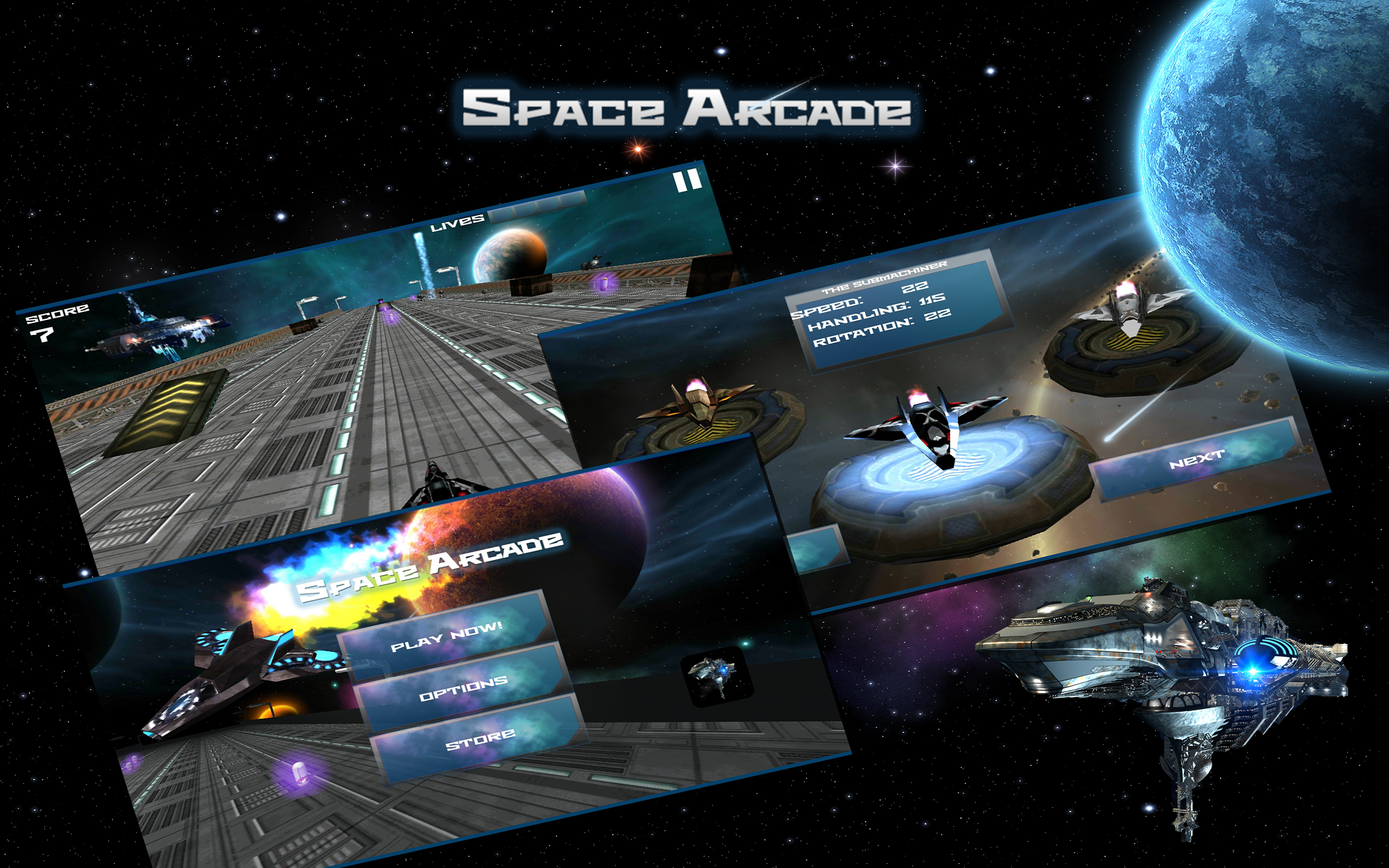 Space Arcade 3D - App on the Amazon Appstore