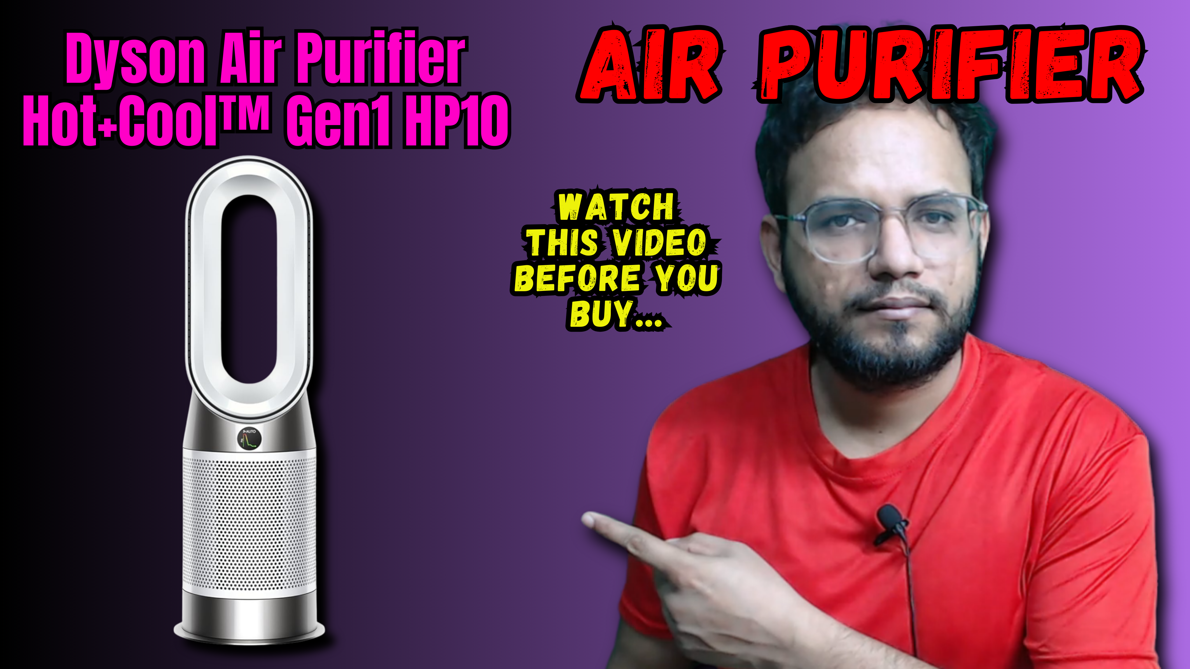 Dyson Air Purifier Hot+Cool Gen1-HP10 | 3in1-Heater, fan