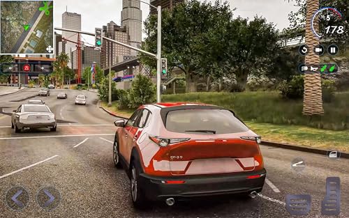 Jogos de corrida de condução de carros de mundo aberto reais
