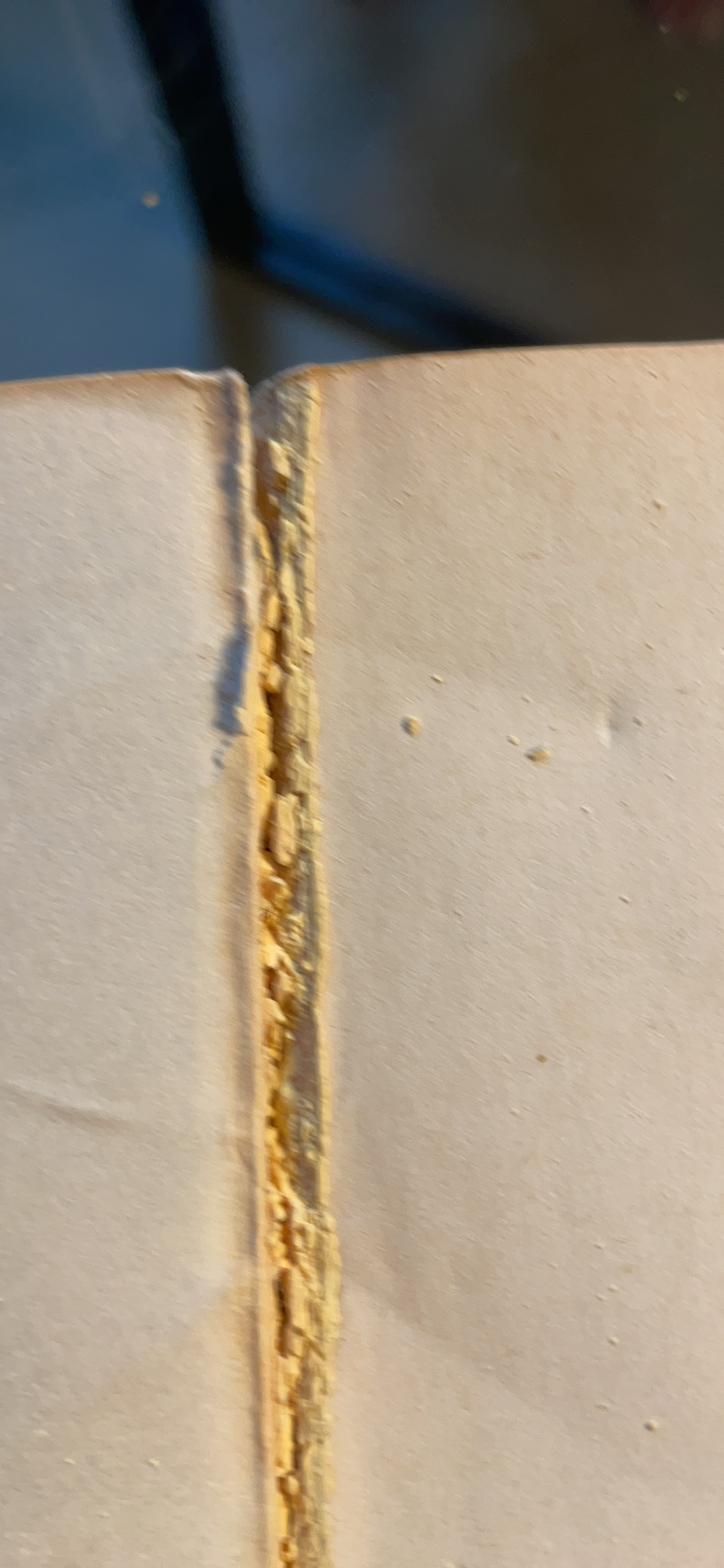 Very worn out, broken binding
