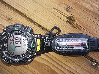 Casio PAG240-1CR "Pathfinder" Reloj deportivo multifuncional con triple ...