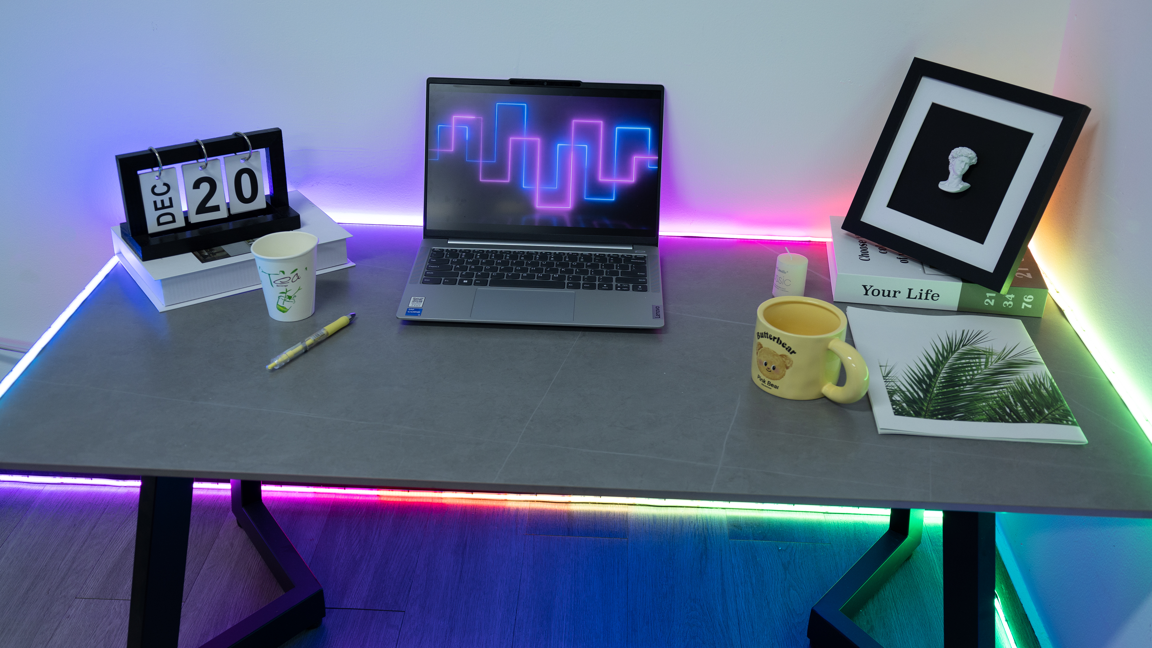 Image of MIWISE RGB Smart IC COB LED Strip Light,20ft Color Chasing Flexible LED Tape Light,WS2811 Addressable RGB Strip with APP Control /Music Mode,Work with Alexa /Google,for Party /Home DIY Lighting Projects