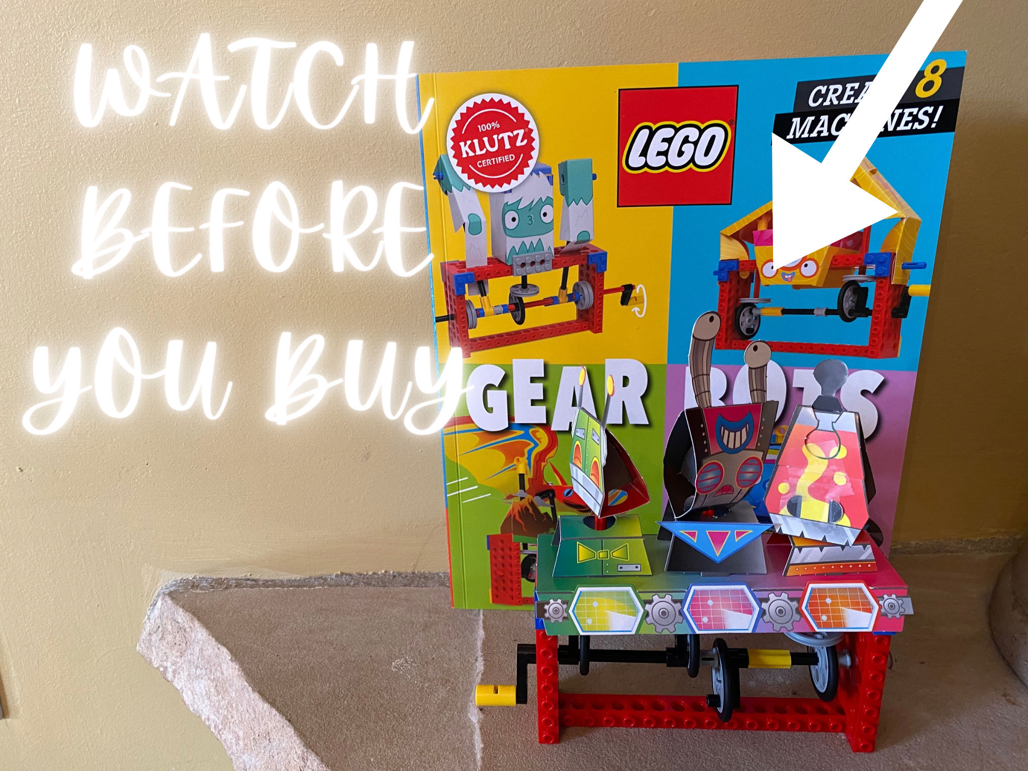 Watch Honest Review of Klutz Lego Gear Bots Activity Kit on Amazon Live
