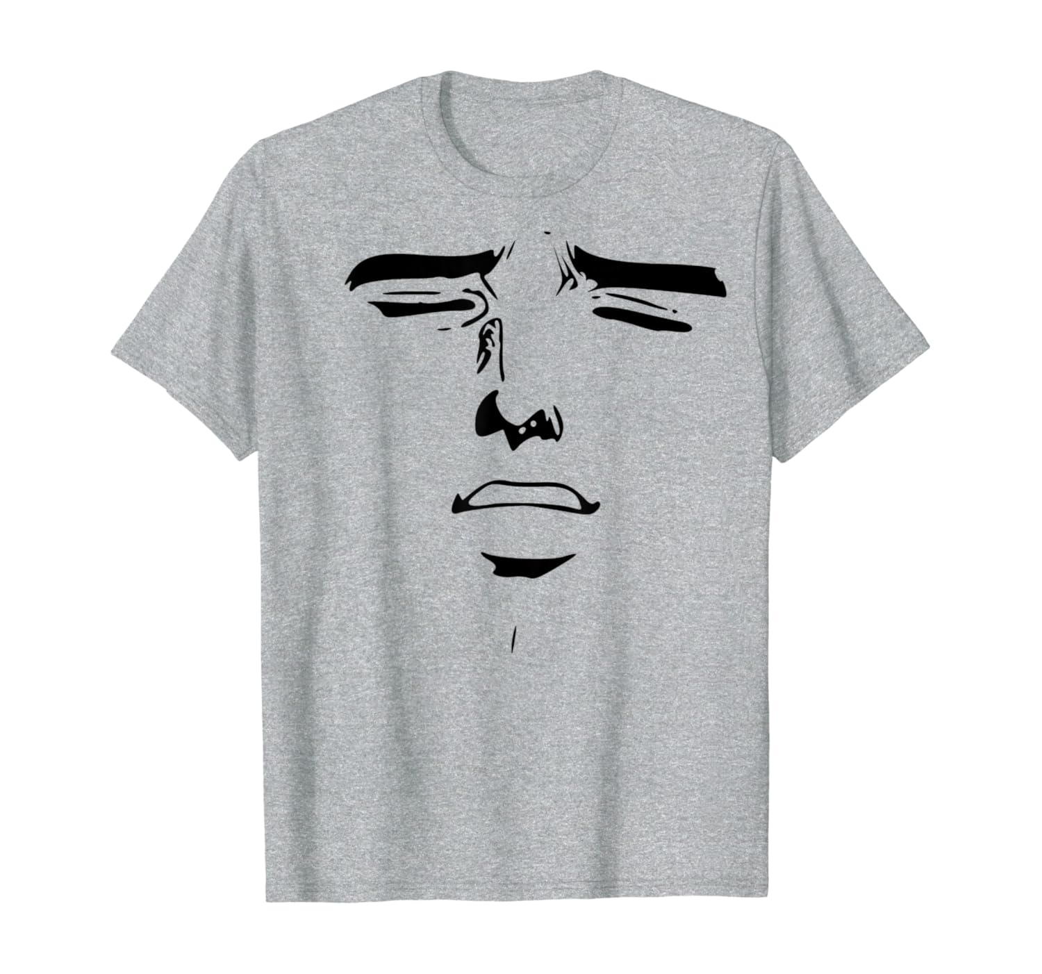 Amazon Com Anime Face Meme Yaranaika Emote Funny Otaku Manga T Shirt Clothing