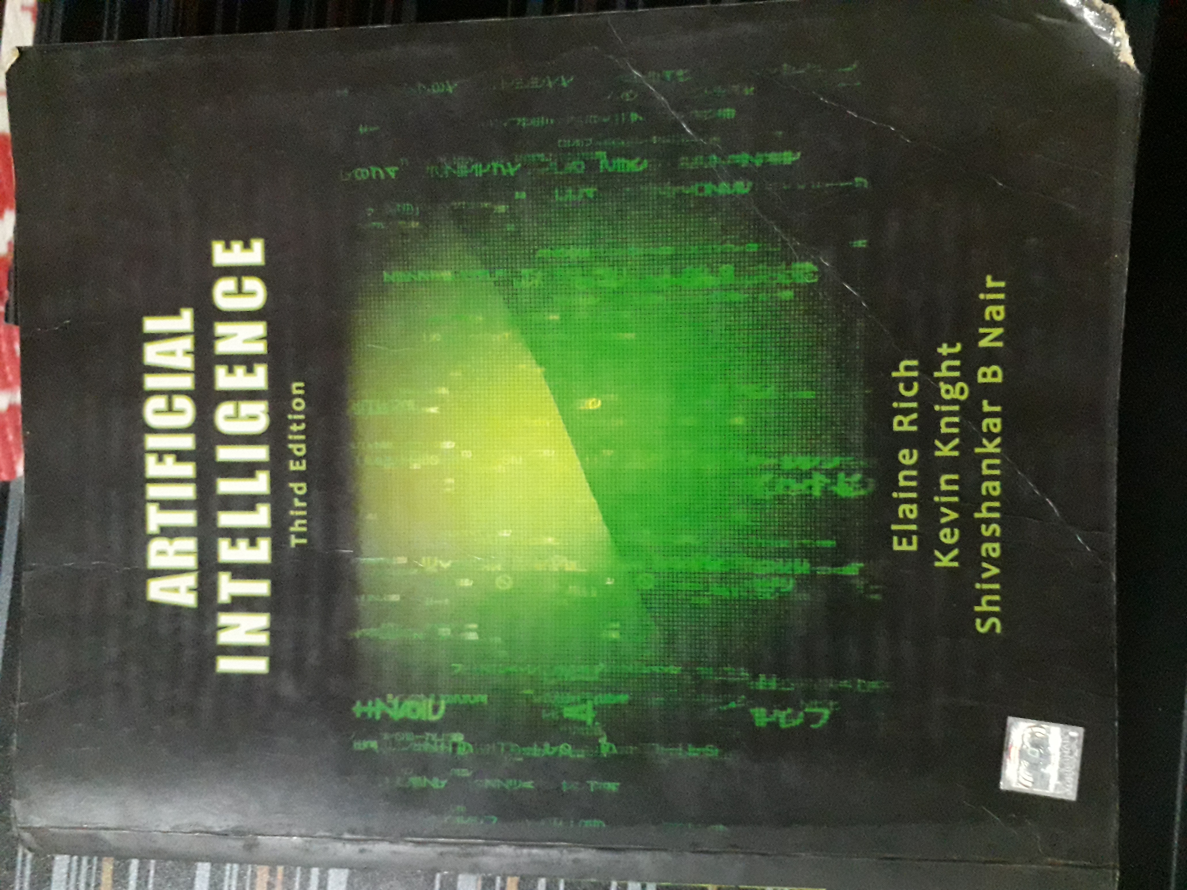 ARTIFICIAL INTELLIGENCE Third Edition : Knight, Kevin, Rich, Elaine, Nair, Shivashankar B ...