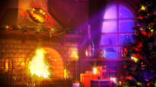 Cozy Christmas ASMR Fireplace Ambience Screensaver For Fire TV – vue 4