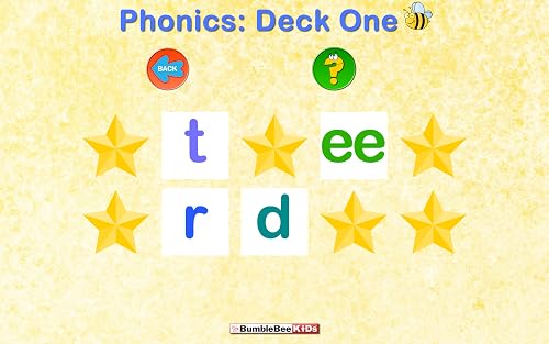 BumbleBee Kids Phonics Deck 1- Video Flashcard Player – vue 5