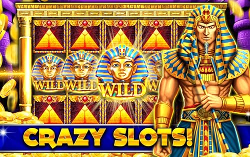 Visual representation of slot game symbols and reels, thematic to ancient Egypt.