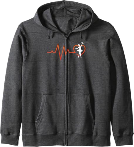 Miniatura 4 de Majorette Heartbeat Gymnastics Baton Twirling Zip Hoodie