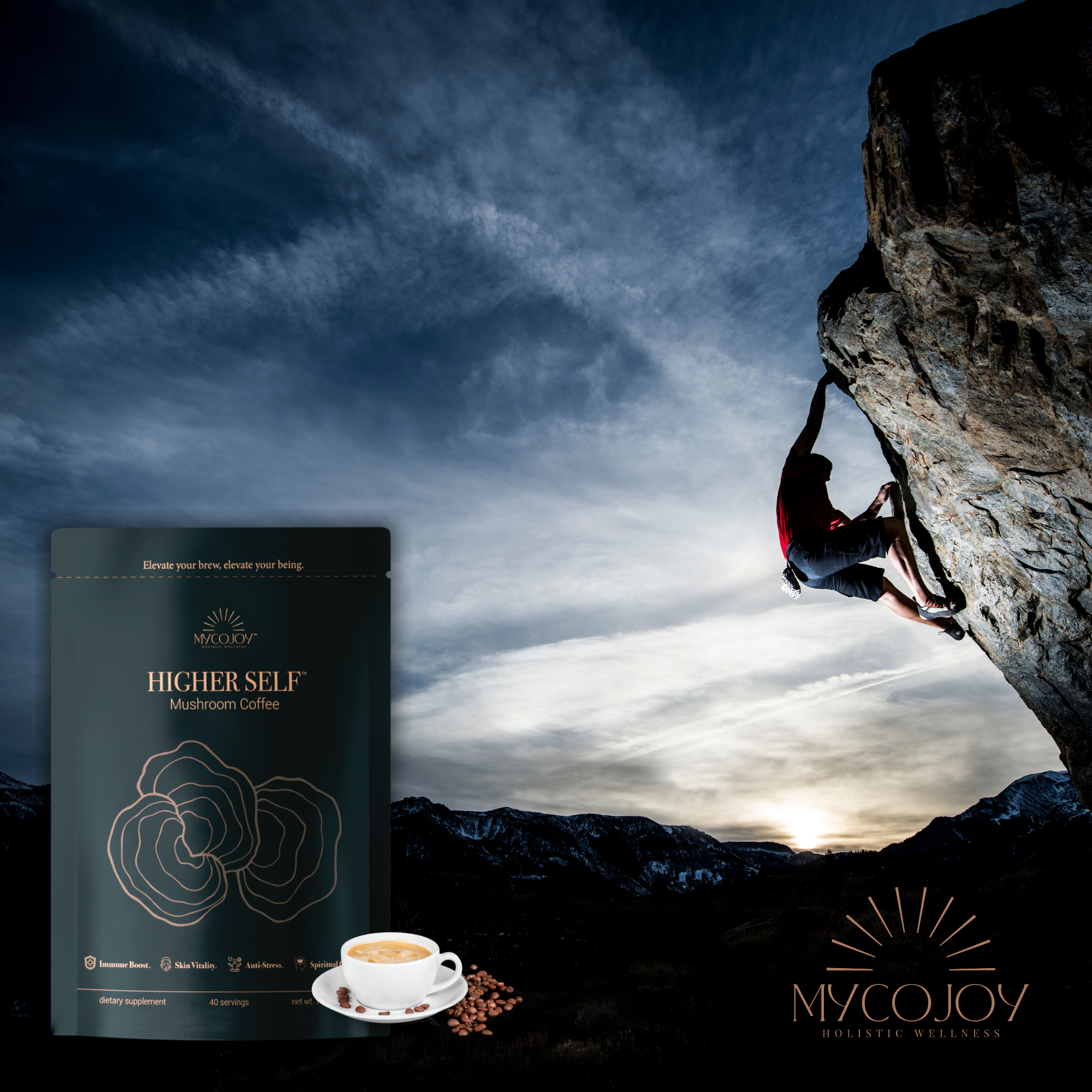 Amazon.com : HIGHER SELF™ Mushroom Coffee Ultimate Focus & Immune