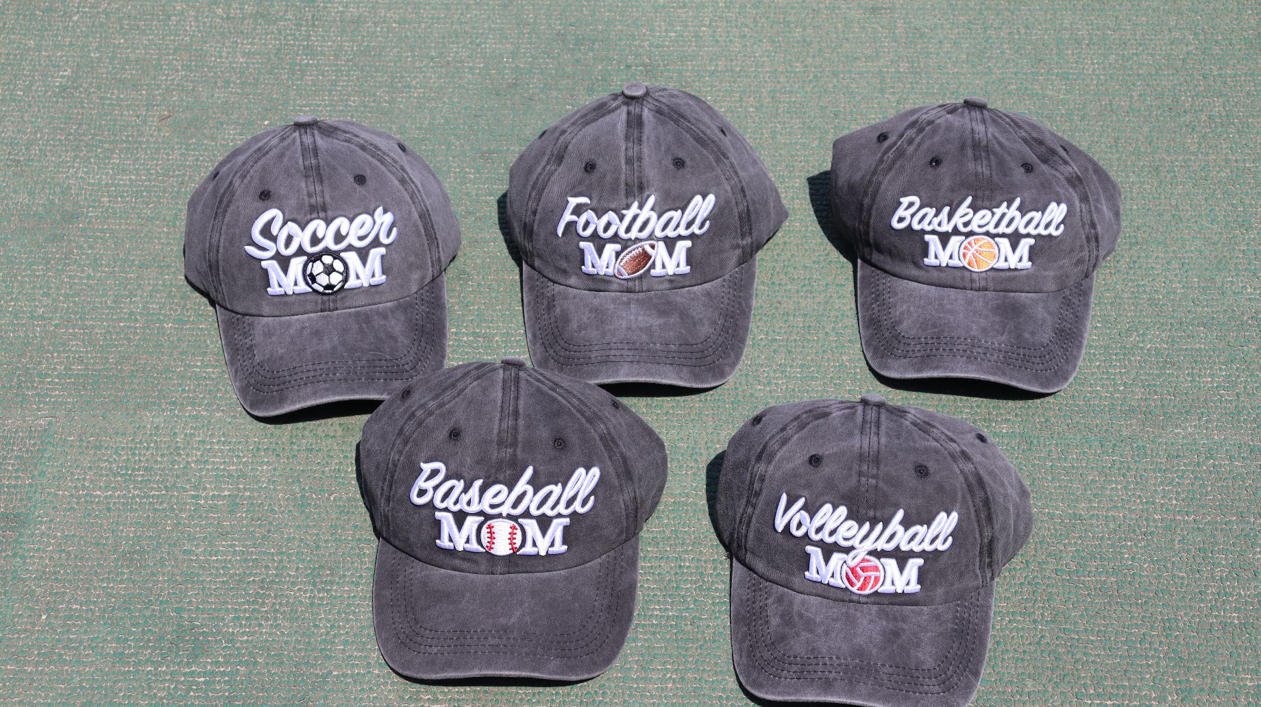 Gorra de béisbol para mujer ajustable y bordada miniatura 7