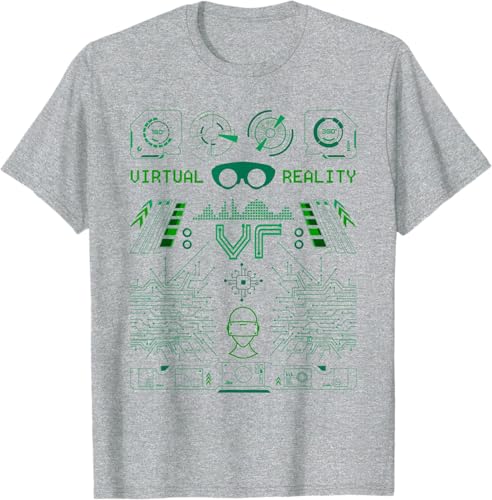 Miniatura 35 de Camiseta de realidad virtual VR Retro Gamers, Negro, S Negro,Azul Marino,Asfalto,Blanco,Azul Pastel,Arándano,Limón,Jaspeado Oscuro,Gris