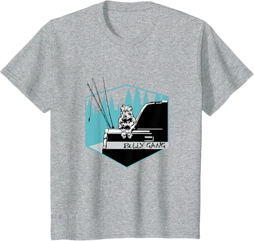 Miniatura 37 de American Bully Gang T-Shirt Black,Asphalt Grey,White,Cranberry Red,Red,Dark Green,Kelly Green,Olive Green,Lemon Yellow,Dark Heather Grey,Heather