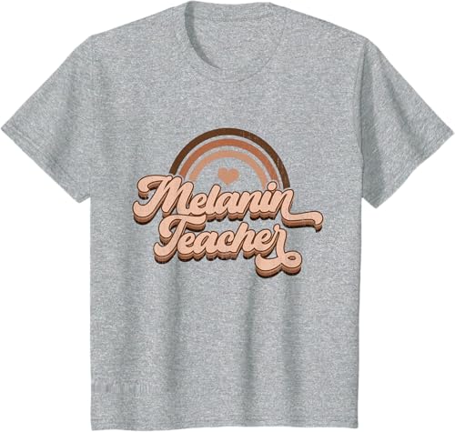Miniatura 8 de Black Smart Teacher Afro Love Melanin - Camiseta afroamericana para mujer, Negro -