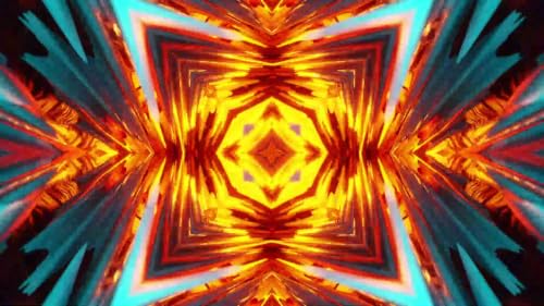 Kaleidoscope Color Splendor – Mesmerizing Shifting Patterns for Visual Relaxation Screensaver – vue 6
