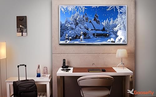 incrível pacote gratuito de queda de neve - aproveite a estação fria de natal no seu dispositivo hdr