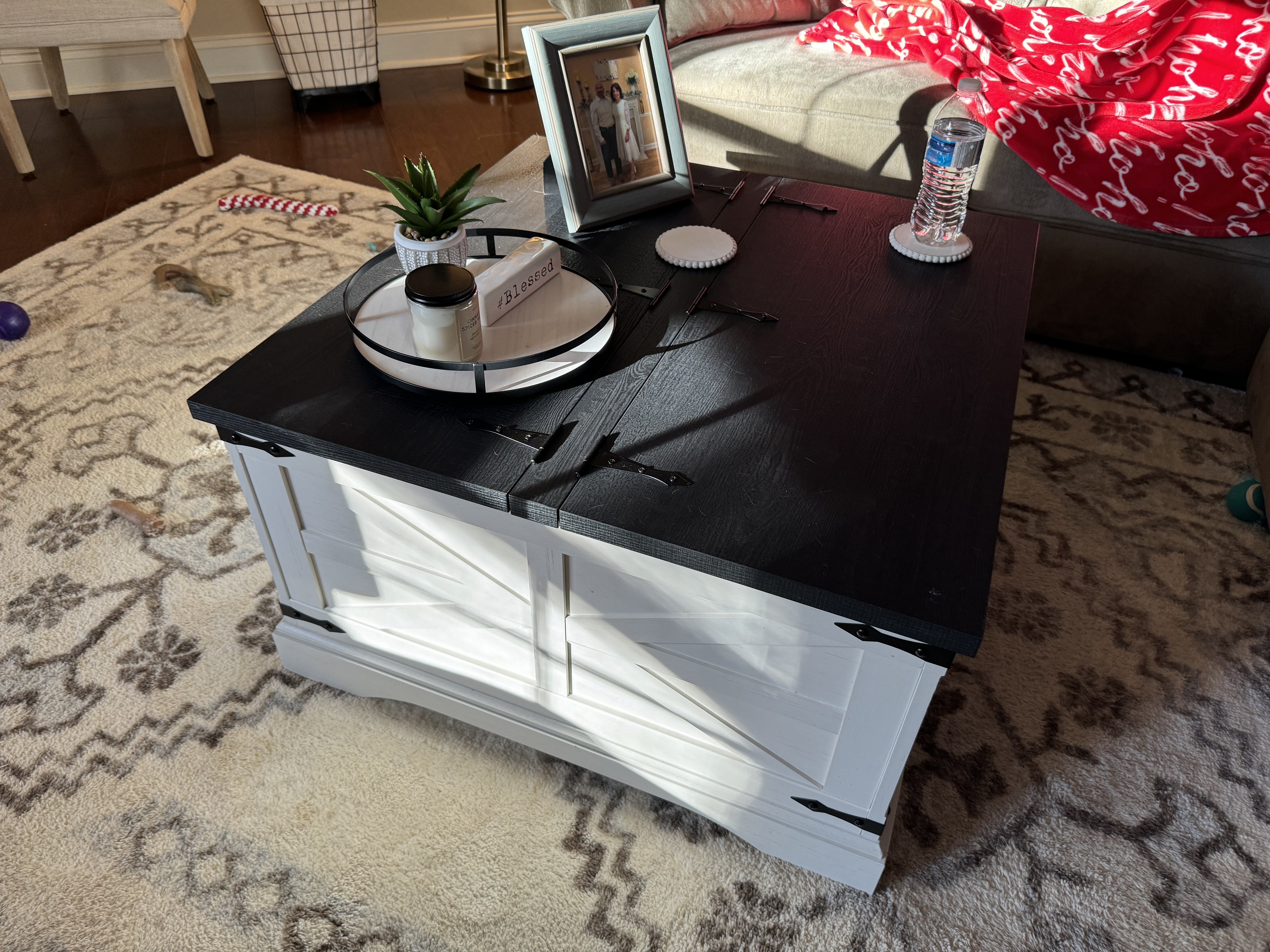 Watch Honest Review of the JXQTLINGMU Farmhouse Coffee Table on
