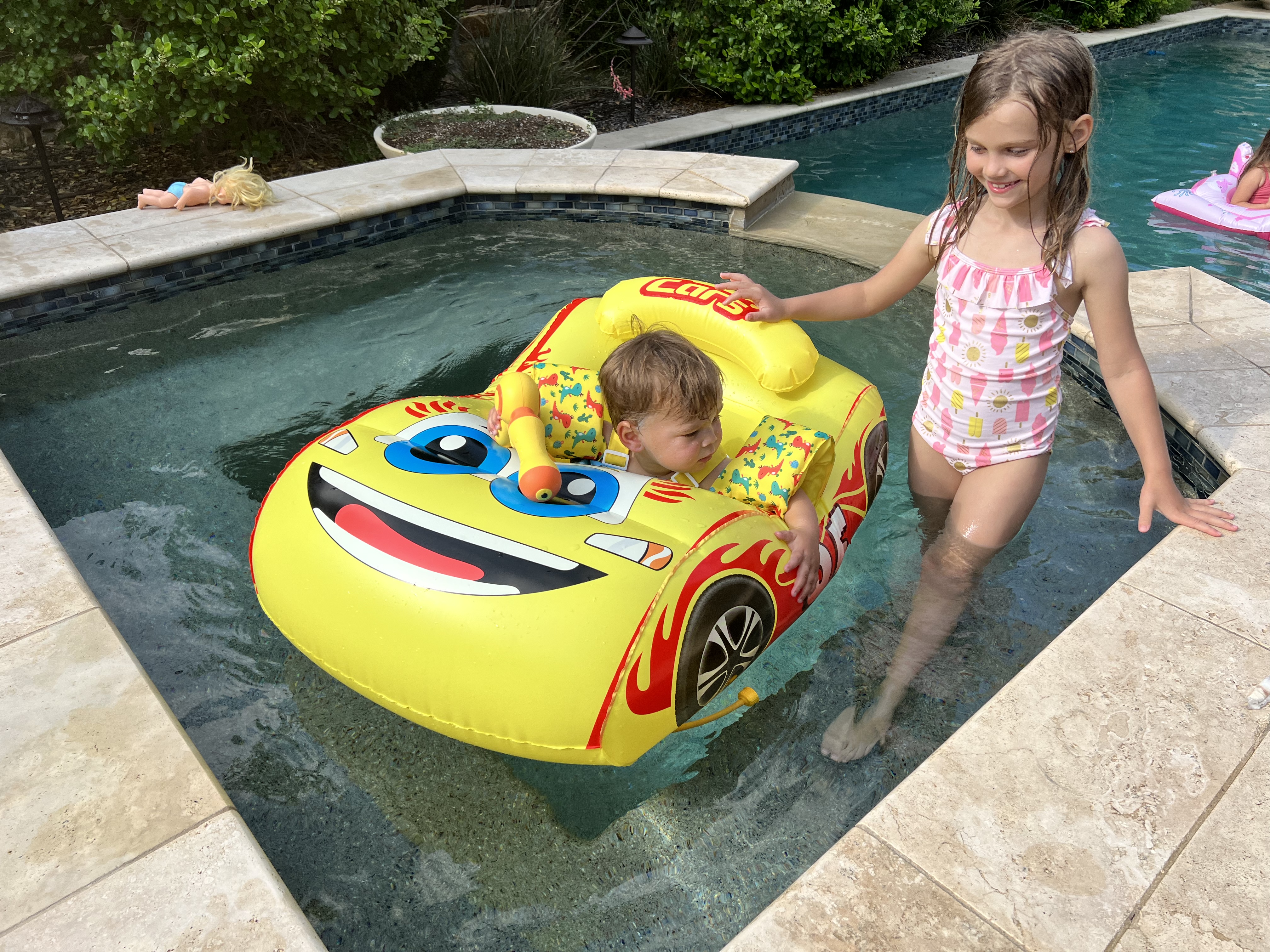 Top Gun Pool Float Watch How This Car Pool Float with Water Gun Works on Amazon Live