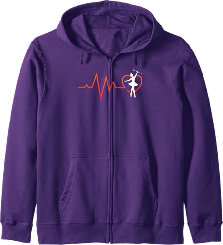Miniatura 6 de Majorette Heartbeat Gymnastics Baton Twirling Zip Hoodie
