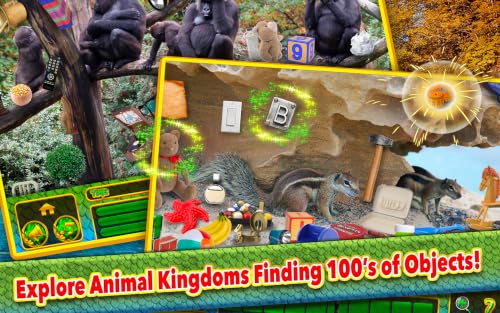 Hidden Objects Animals – Worldwide Animal Kingdom Seek & Find Object Puzzle Photo Pic Travel Adventure Time & Spot The Difference Game #TOP5