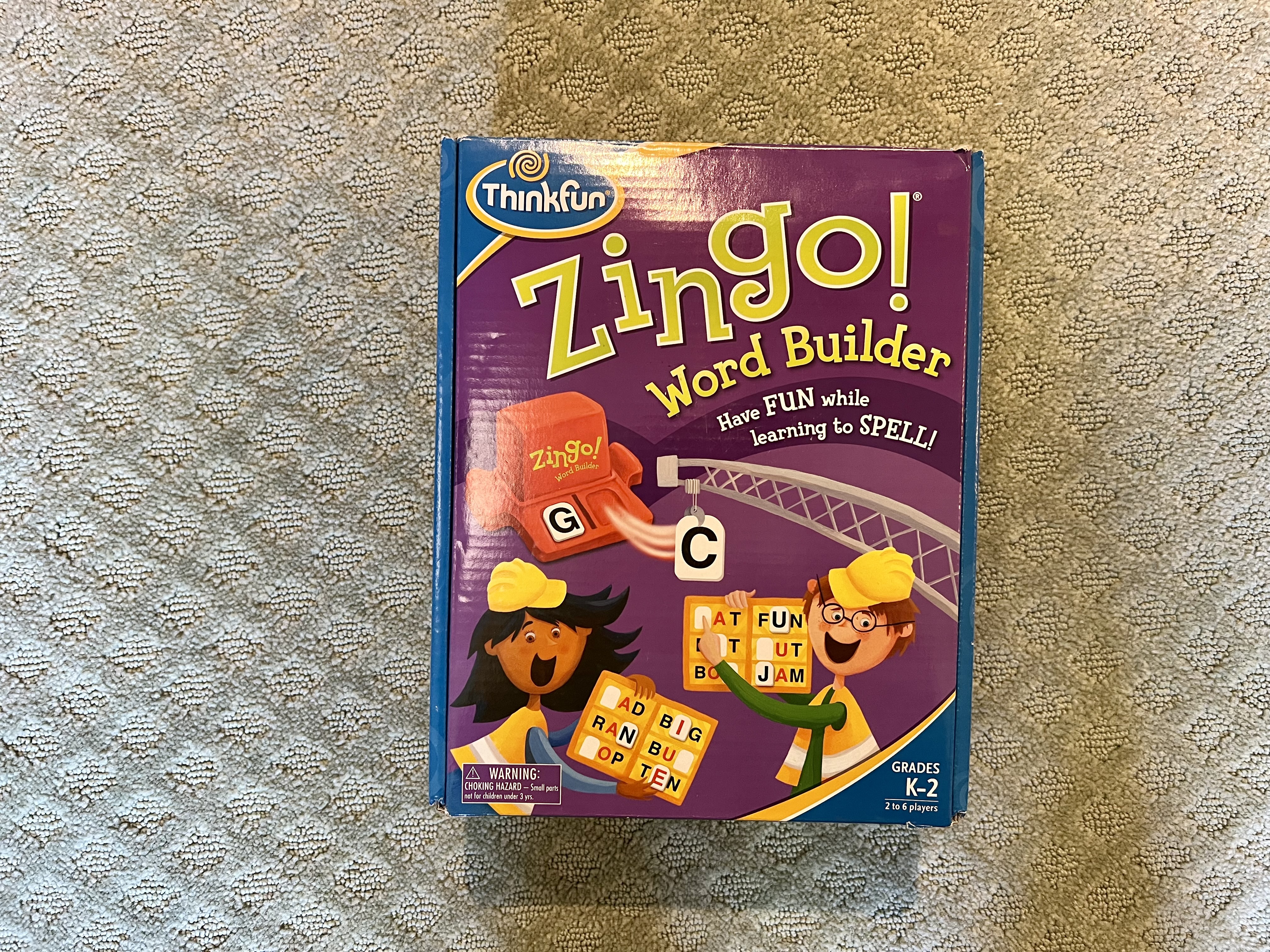 Thinkfun Zingo 44007700 Jeu de Bingo pour Les lecteurs précoces à p