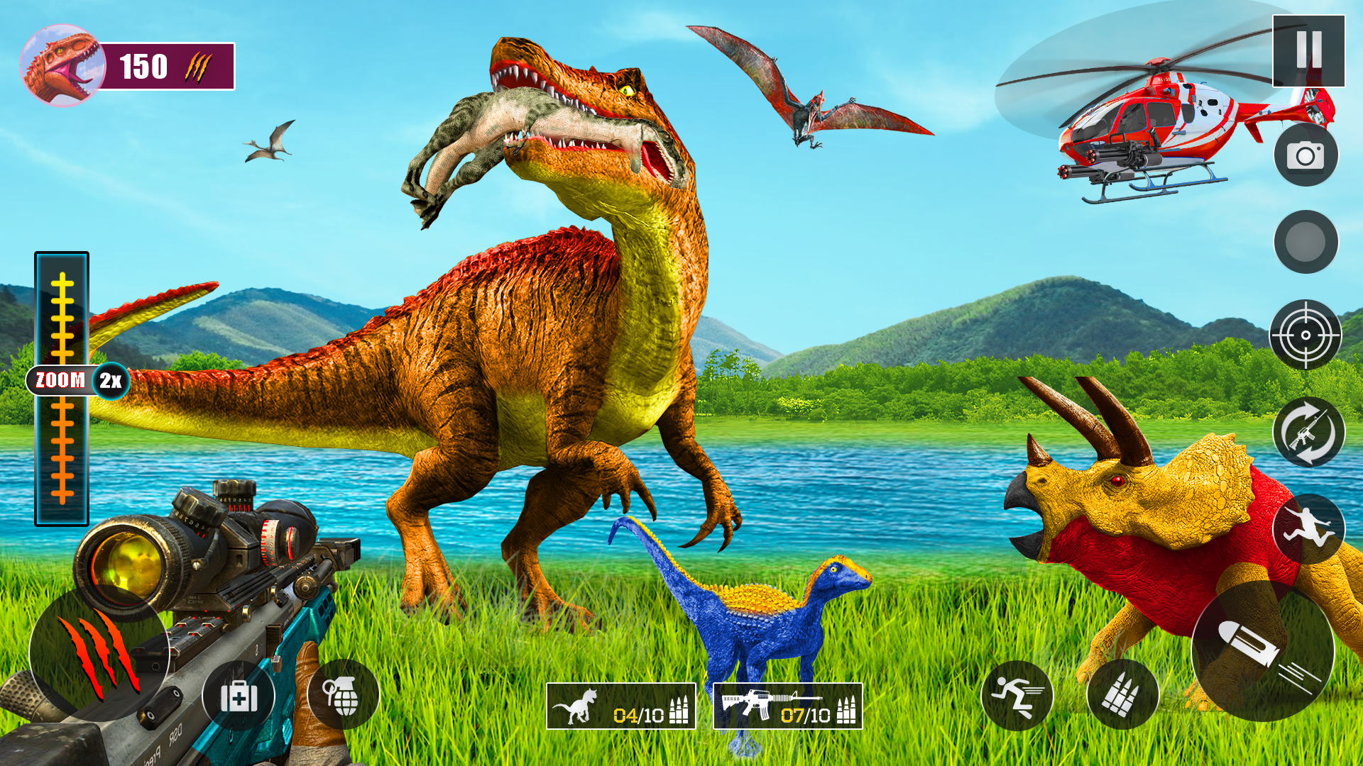 Wild Dino Hunter FPS Shooting: Zoo Hunting Games - App on Amazon Appstore