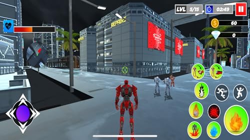 Flying Air Hero Multi Robot Car Transform Robot jogos de guerra