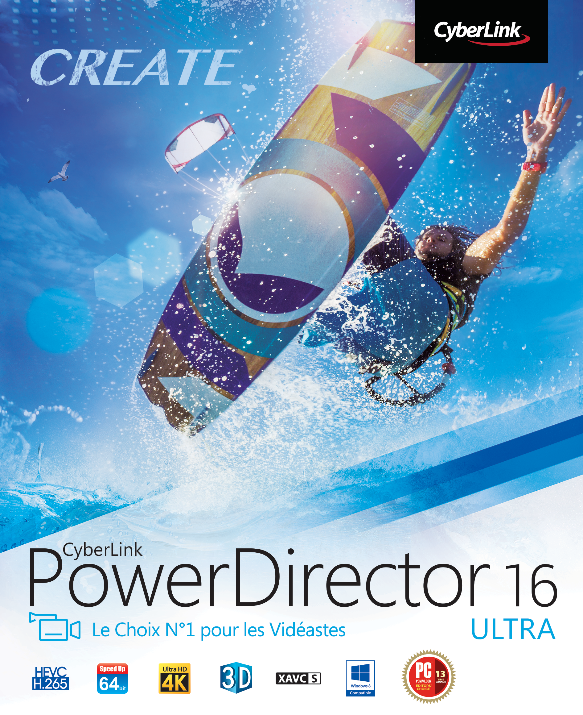 CyberLink PowerDirector 16 Ultra [Téléchargement]