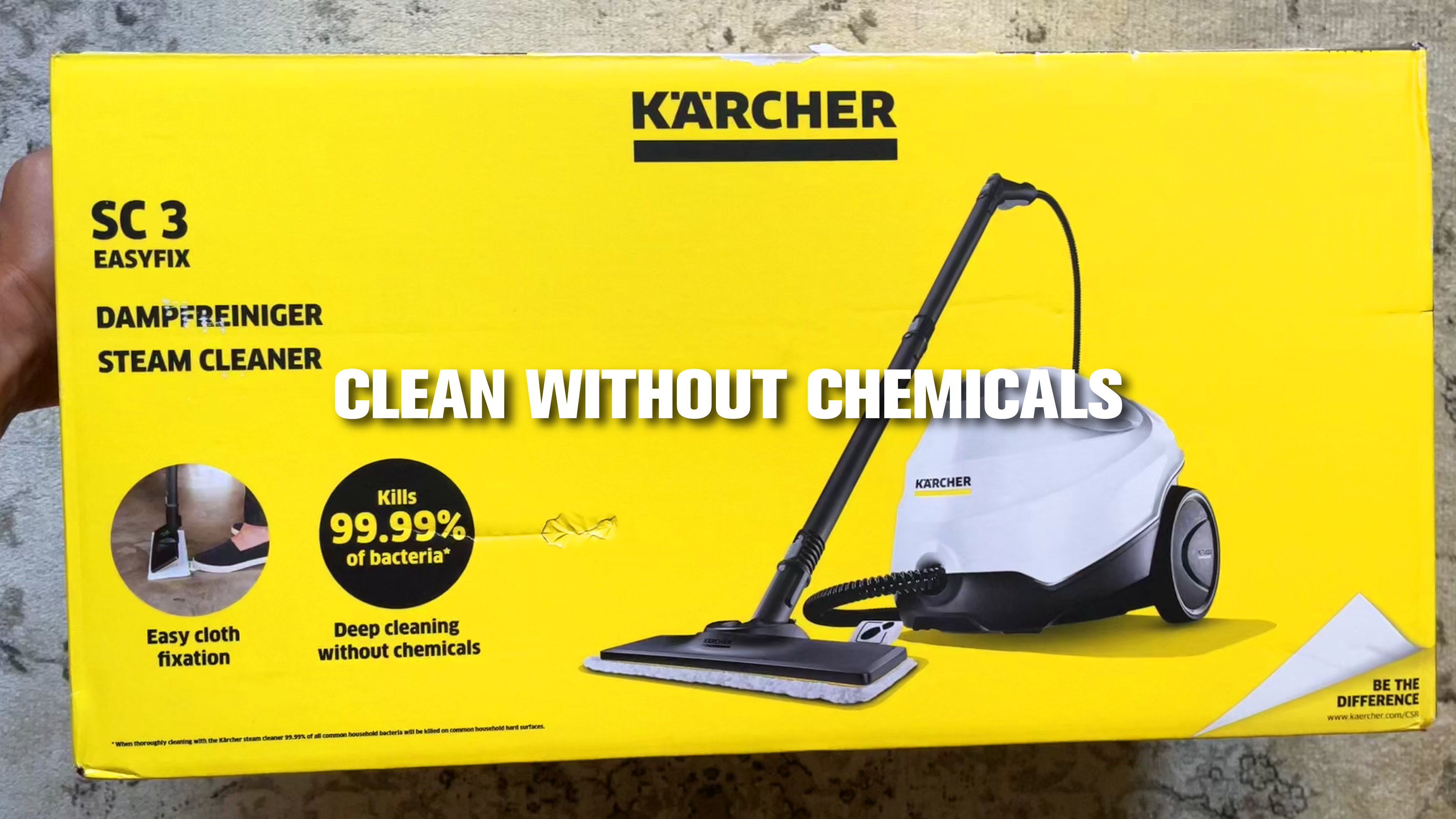 KARCHER SC3 EASYFIX プレミアム ケルヒャー、スチームクリーナー「SC3 EasyFix」「SC3 EasyFix