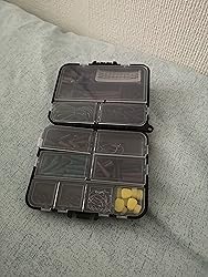 282Pcs Carp Fishing Tackle In Box, Fishing Accessories Kit Include Fishing Hook, Safety Clips Hook, Corn Kernel, Tubing, Rolling Swivel, Fishing Bait Screw, Fishing Bead, Boilie Stops With Tackle Box - Yorkshire