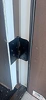 4" Square x 5/8"R Door Hinges photo review