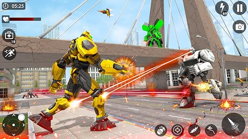 Multi Robot Transform Game :Robot Futuristic Mech Warrior Action – vue 3